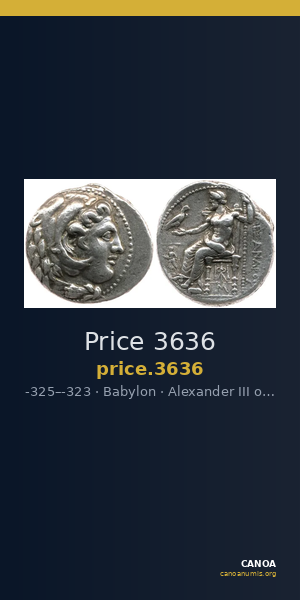 Price 3636 — CANOA