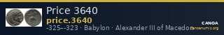Price 3640 — CANOA