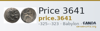 Price 3641 — CANOA