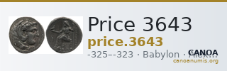 Price 3643 — CANOA