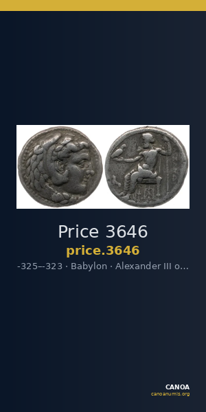 Price 3646 — CANOA