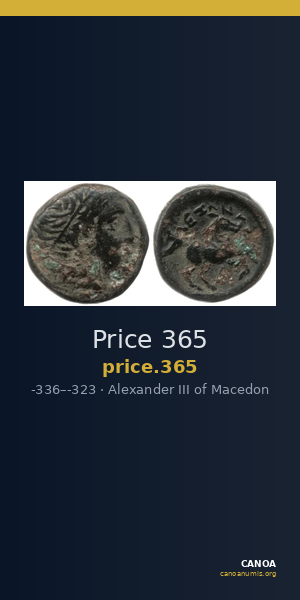 Price 365 — CANOA