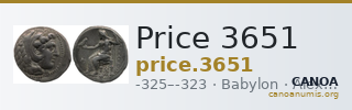 Price 3651 — CANOA