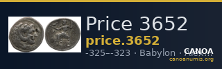 Price 3652 — CANOA