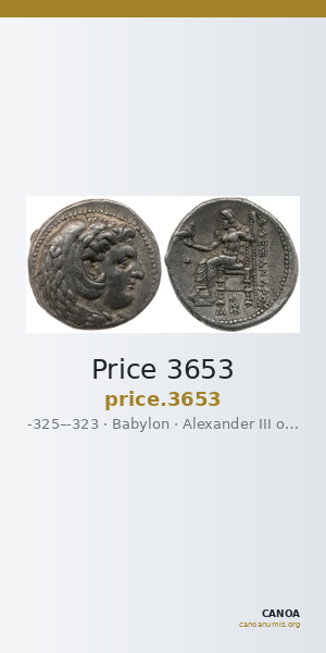 Price 3653 — CANOA