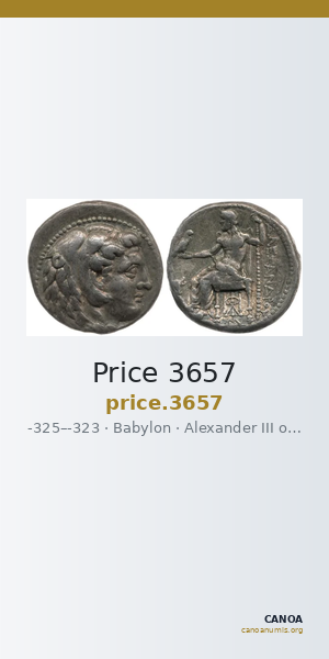 Price 3657 — CANOA