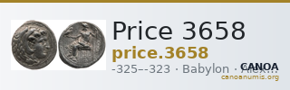 Price 3658 — CANOA