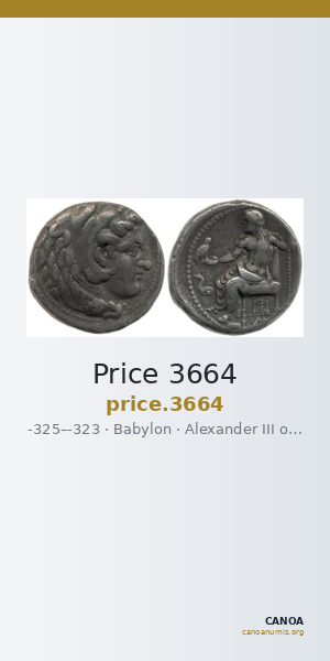 Price 3664 — CANOA