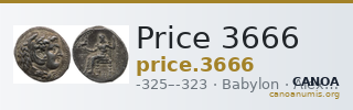 Price 3666 — CANOA