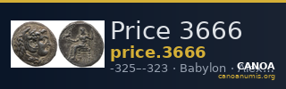 Price 3666 — CANOA