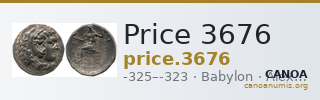 Price 3676 — CANOA