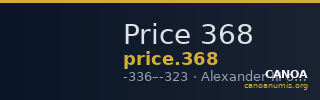 Price 368 — CANOA