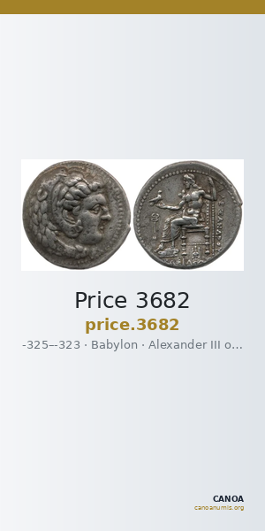 Price 3682 — CANOA