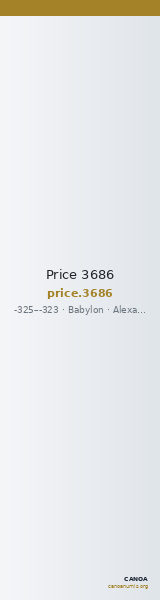 Price 3686 — CANOA