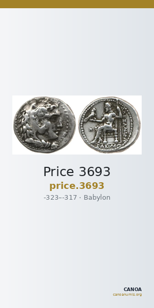 Price 3693 — CANOA