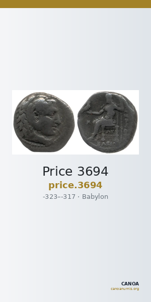 Price 3694 — CANOA