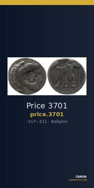 Price 3701 — CANOA