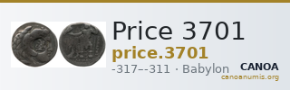 Price 3701 — CANOA