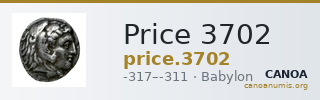 Price 3702 — CANOA