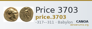 Price 3703 — CANOA