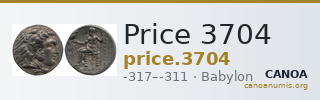 Price 3704 — CANOA