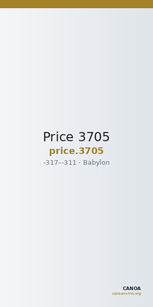 Price 3705 — CANOA