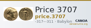 Price 3707 — CANOA