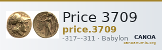 Price 3709 — CANOA