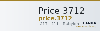 Price 3712 — CANOA