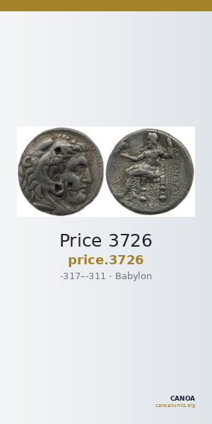 Price 3726 — CANOA