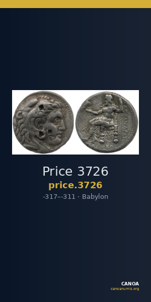 Price 3726 — CANOA