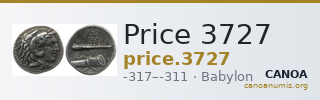 Price 3727 — CANOA