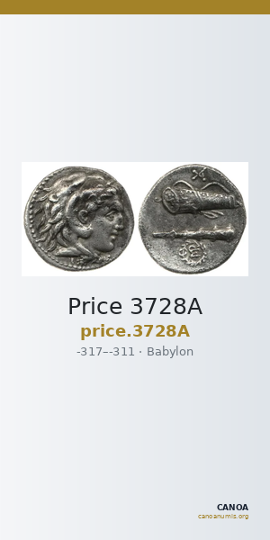 Price 3728A — CANOA