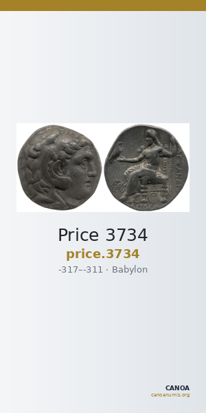 Price 3734 — CANOA