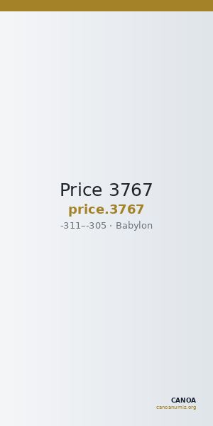 Price 3767 — CANOA