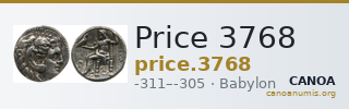 Price 3768 — CANOA