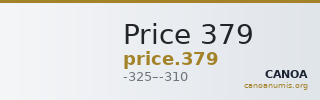 Price 379 — CANOA