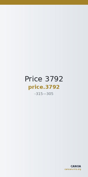 Price 3792 — CANOA