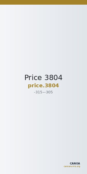 Price 3804 — CANOA
