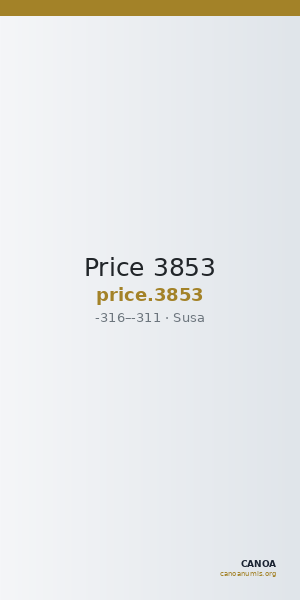 Price 3853 — CANOA