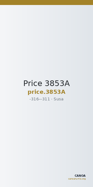 Price 3853A — CANOA