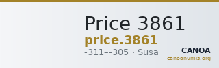 Price 3861 — CANOA