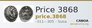 Price 3868 — CANOA