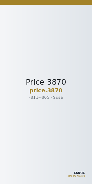 Price 3870 — CANOA