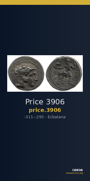 Price 3906 — CANOA