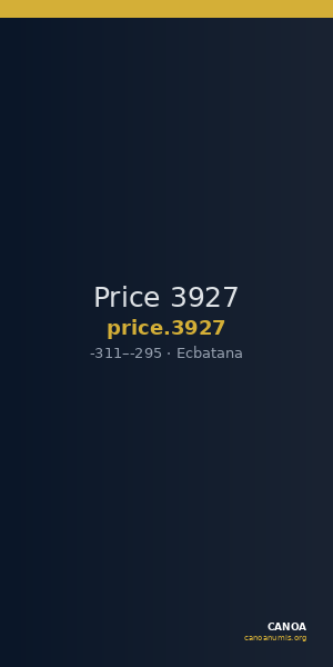 Price 3927 — CANOA