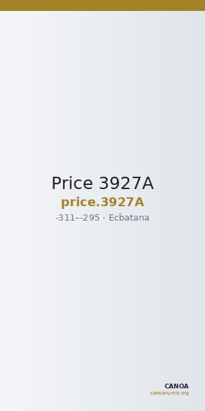 Price 3927A — CANOA