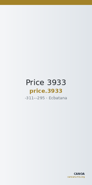 Price 3933 — CANOA