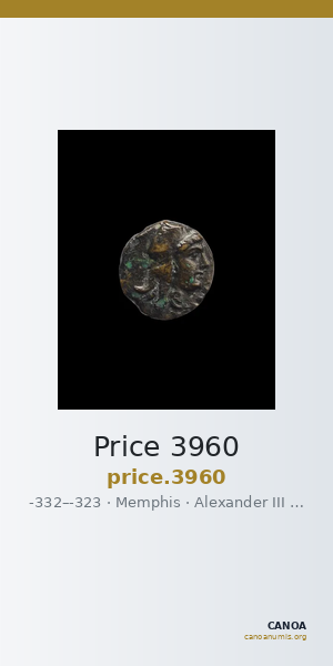 Price 3960 — CANOA
