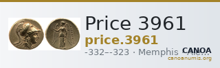 Price 3961 — CANOA
